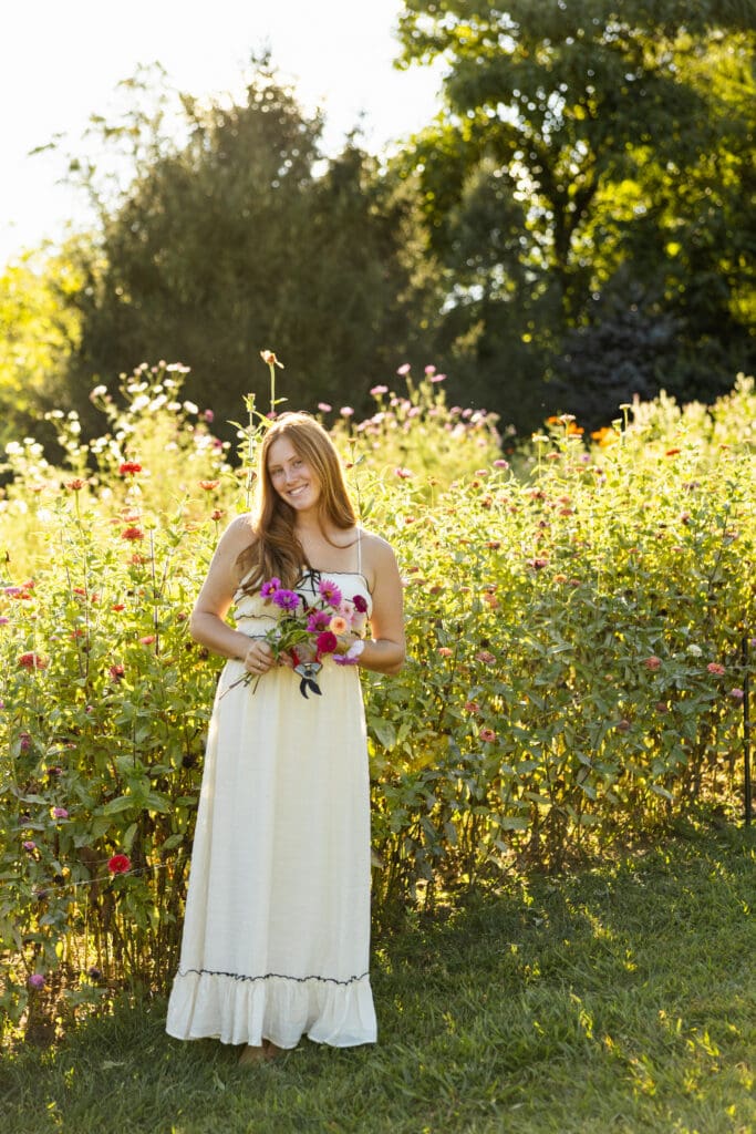 Florist Branding Photography in Boyertown PA at Flower Farm, Full Portrait